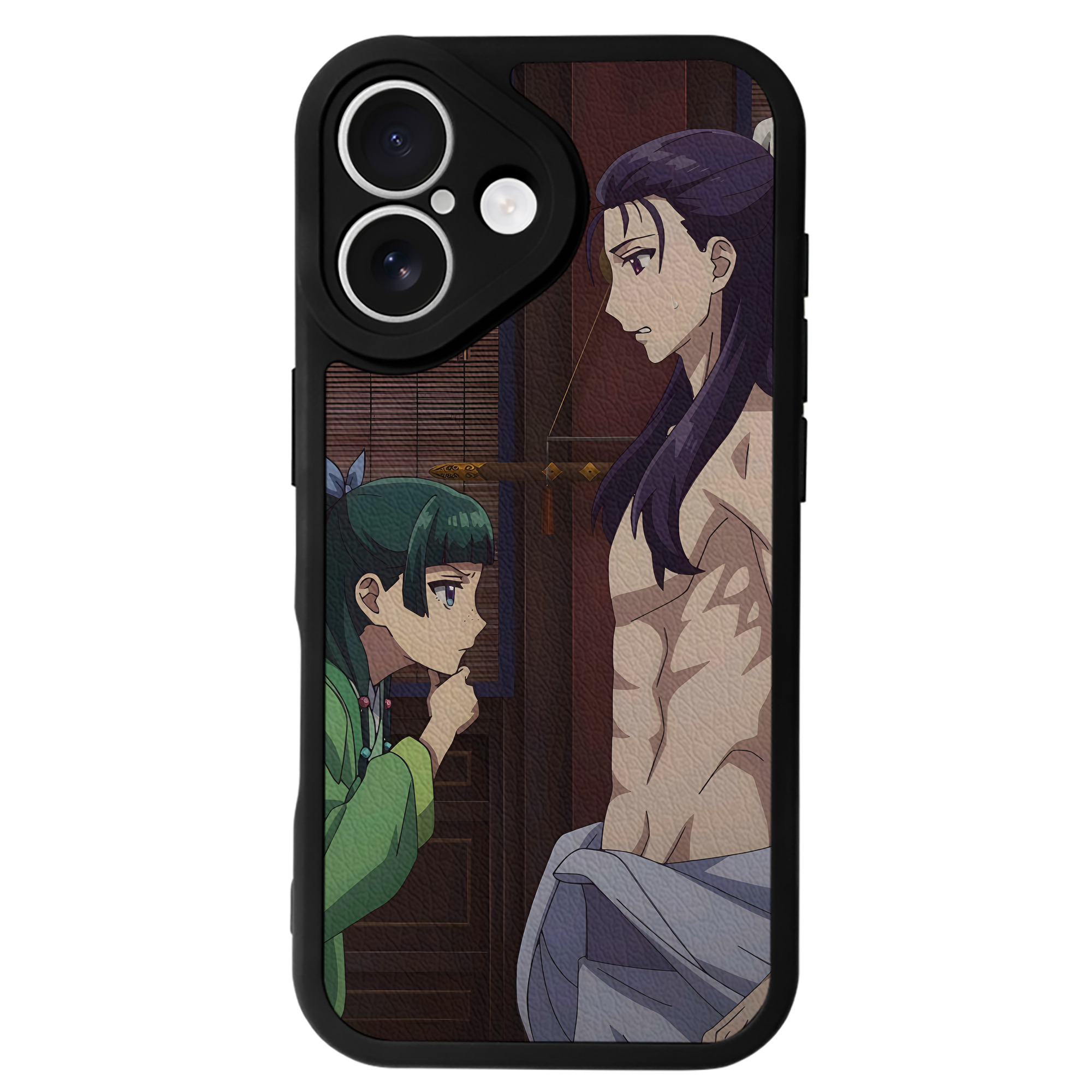 薬屋のひとりごと The Apothecary Diaries 【iPhone 16シリーズ対応】シリコンスマホケース（レザー調） 材質：シリコン